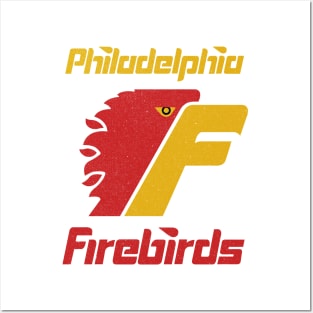 Iconic Philadelphia Firebirds Hockey Posters and Art
